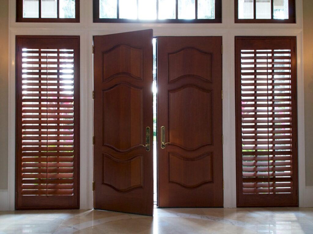 Custom wooden door projects in North Carolina